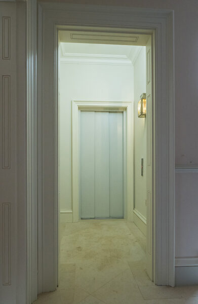 Home Lift Installation Car Colston, Nottinghamshire, bespoke colour lift doors