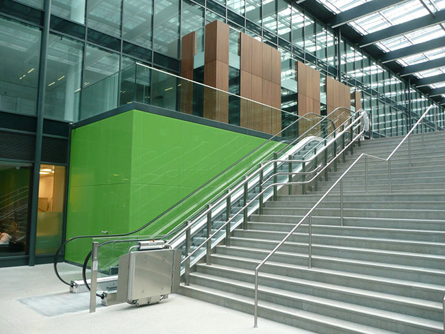 Inclined platform lifts