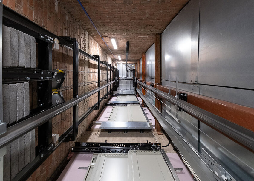 Lift Installation for Anchor Housing, Browhead court lancashire by MV Lifts
