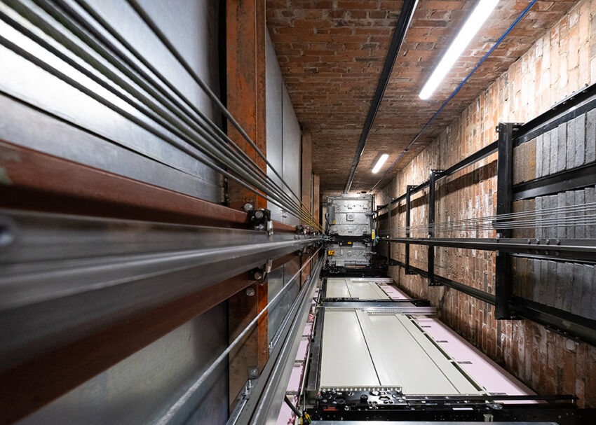 Lift Installation for Anchor Housing, Browhead court lancashire by MV Lifts