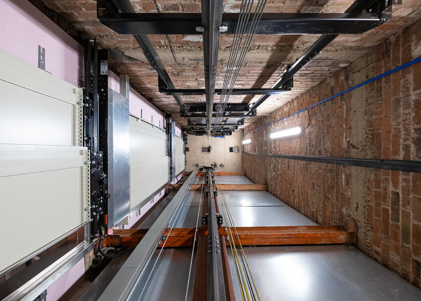 Lift Installation for Anchor Housing, Browhead court lancashire by MV Lifts