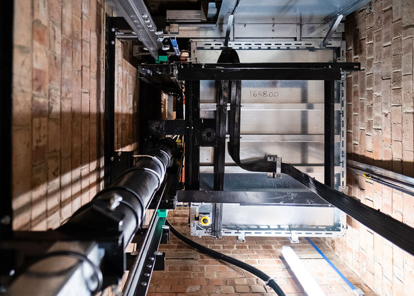 Lift Installation for Anchor Housing at Sundell Court Stockton-on-Tee.
