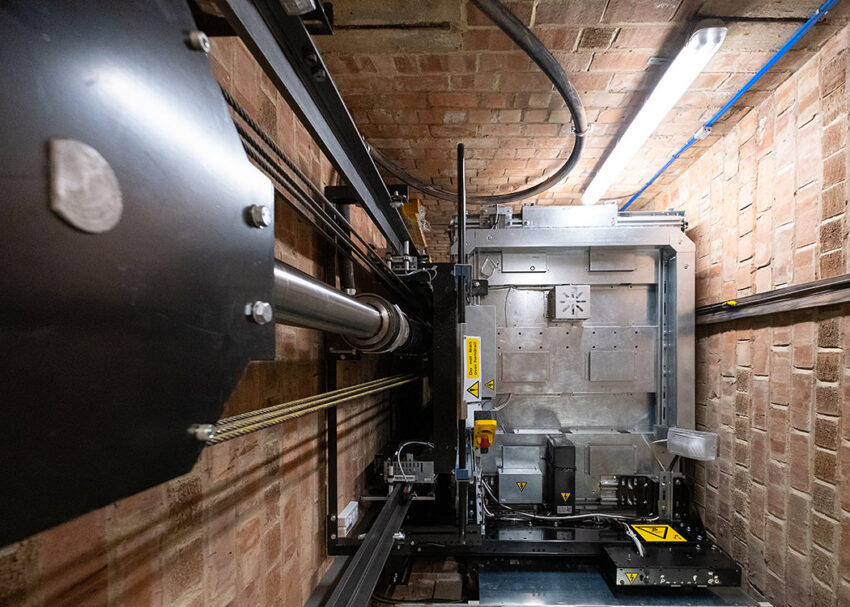 Lift Installation for Anchor Housing at Sundell Court Stockton-on-Tee.