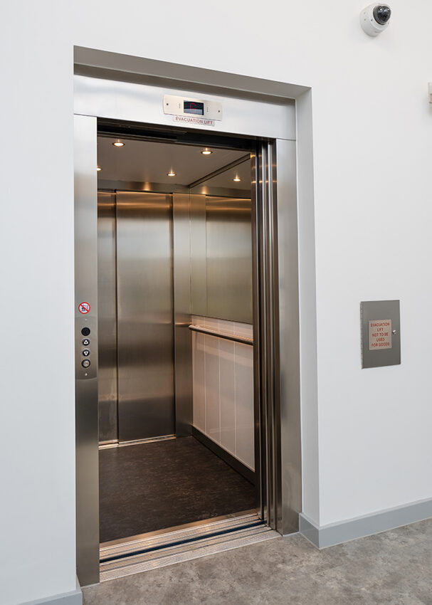 Lift installation in Romford, Essex at Broadford Primary school by MV Lifts