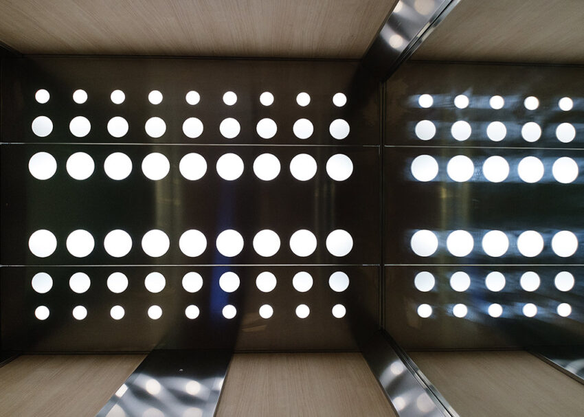 Lift Installation Lancashire for Anchor Hanover housing at Turney Crook Mews LED Lift Lighting