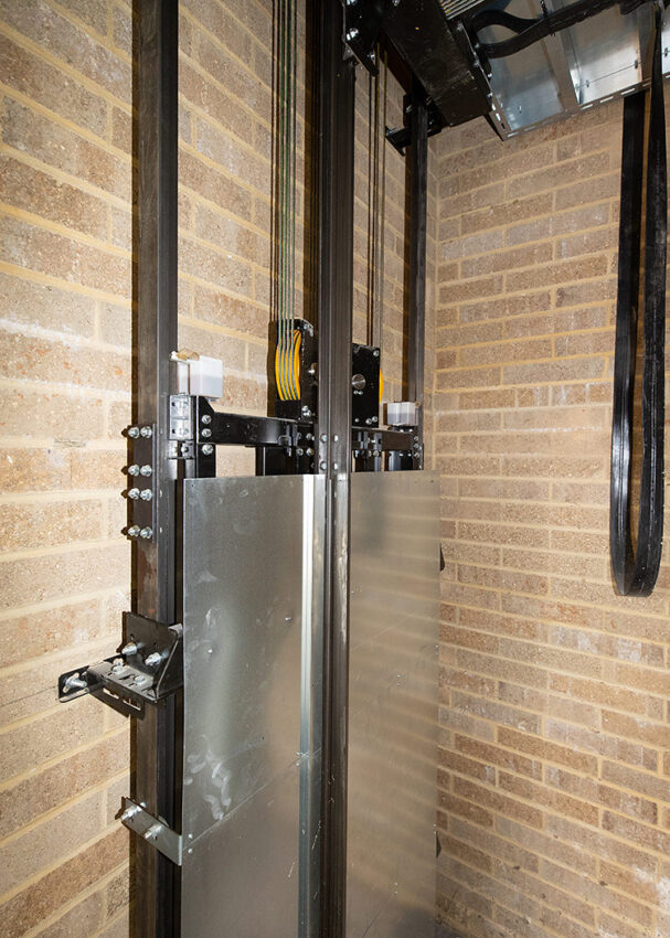 Lift Installation at Blackfriars Cambridge,traction lift weights