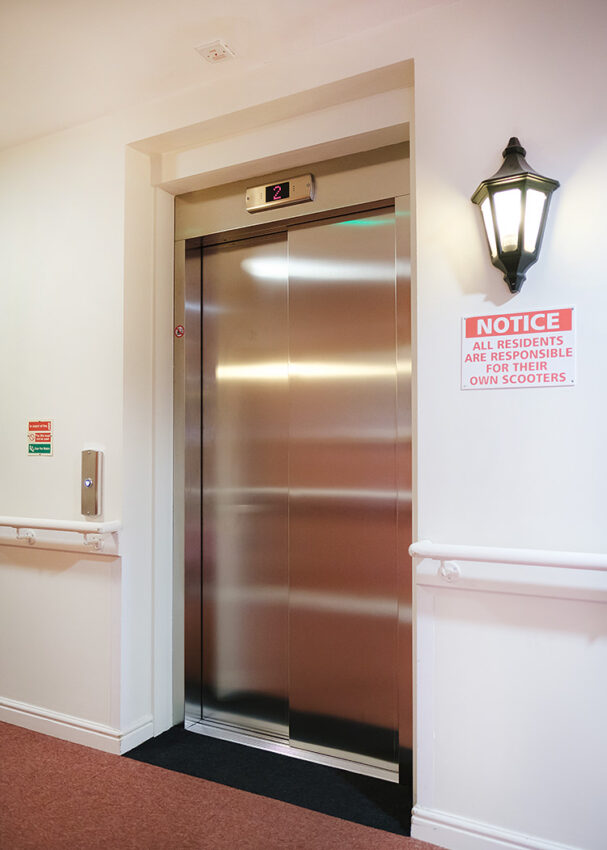 Lift Installation Chillcot gardens Telford by MV Lifts