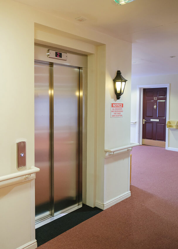 Lift Installation Chillcot gardens Telford, lift doors