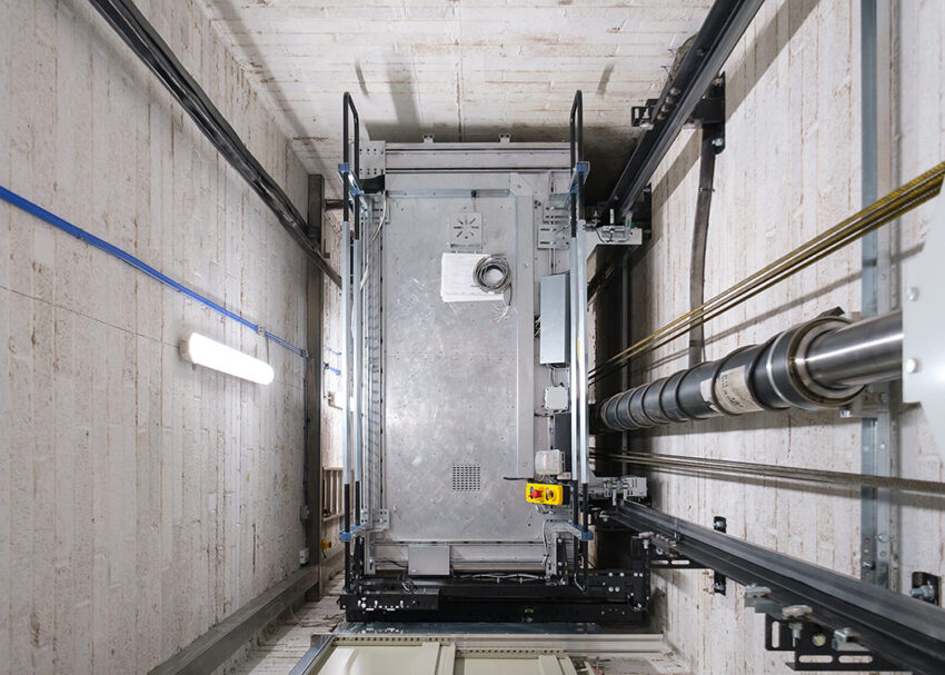 Lift Installation Chillcot gardens Telford, lift car top