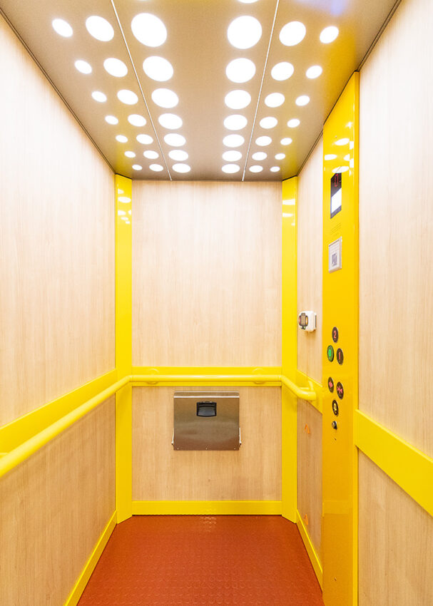 Lift Installation Israel Seiff manchester, lift interior