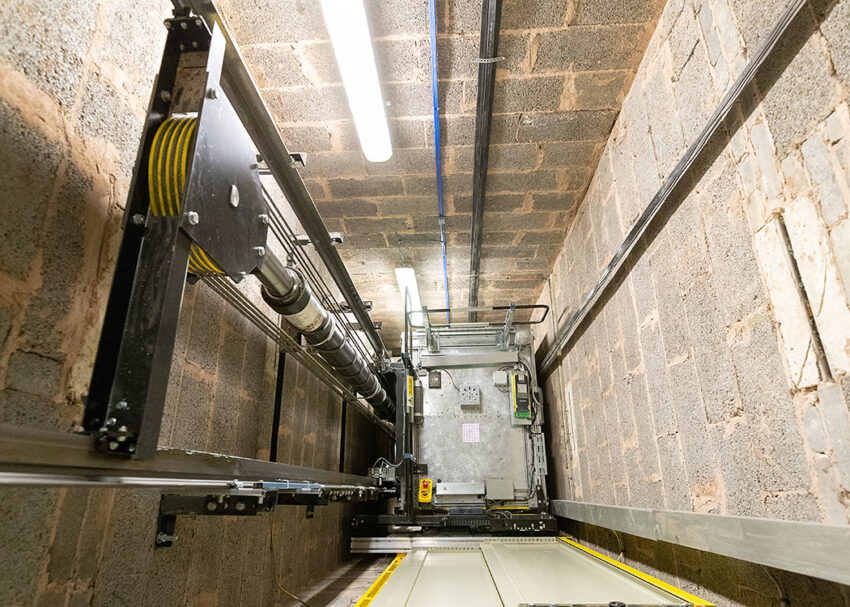 Lift Installation Israel Seiff manchester lift shaft
