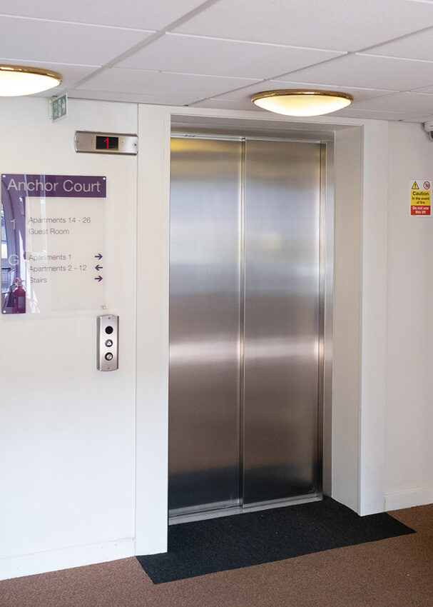 Lift Installation barrow in furness cumbria for Anchor Housing installed by MV Lifts