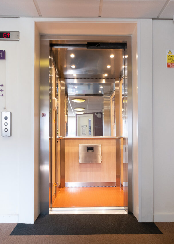 Lift Installation barrow in furness cumbria for Anchor Housing installed by MV Lifts