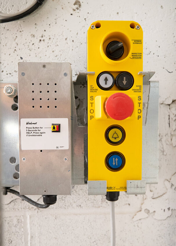 Lift Installation Loughborough University at Rolls Royce University Technology Centre (UTC)