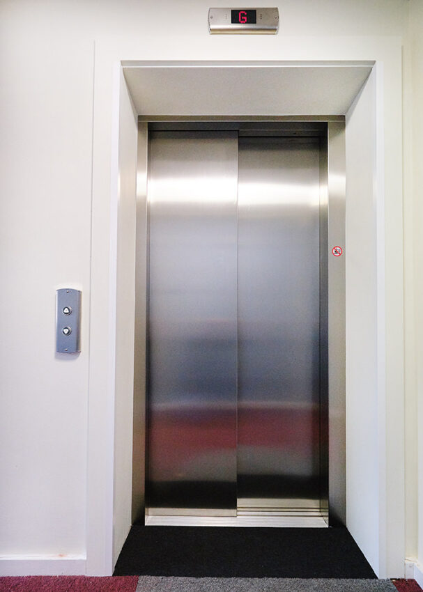 Lift Installation for anchor housing at queen elizabeth court, yorkshire