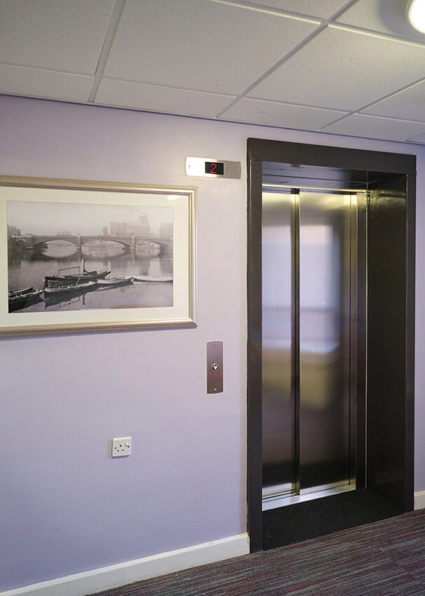 Lift Installation for Anchor Housing at SIlverwood Court by MV Lifts
