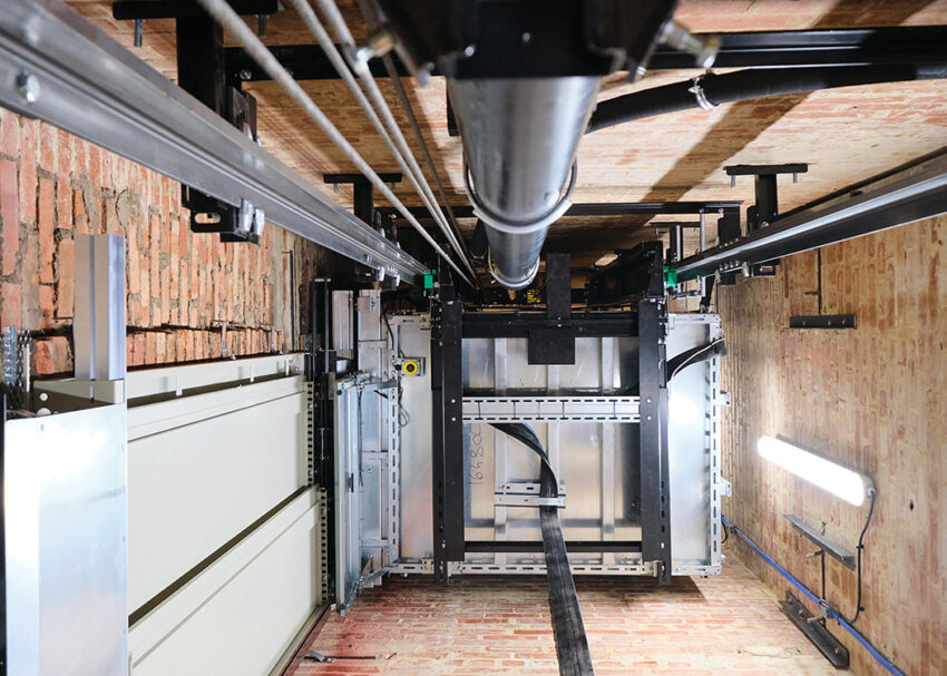 Lift Installation for Anchor Housing at SIlverwood Court by MV Lifts