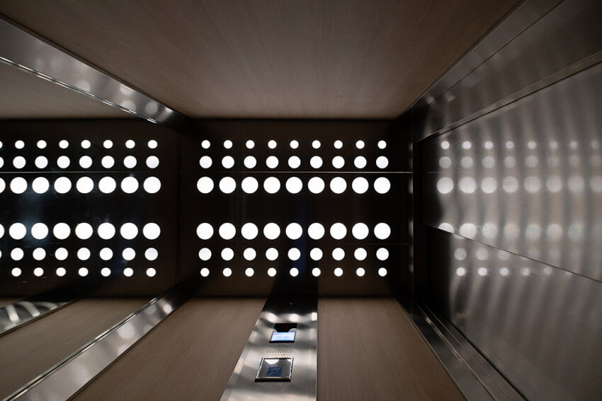 LED lighting, Lift Replacement by MV Lufts at Crusoe court for Anchor Hanover Housing