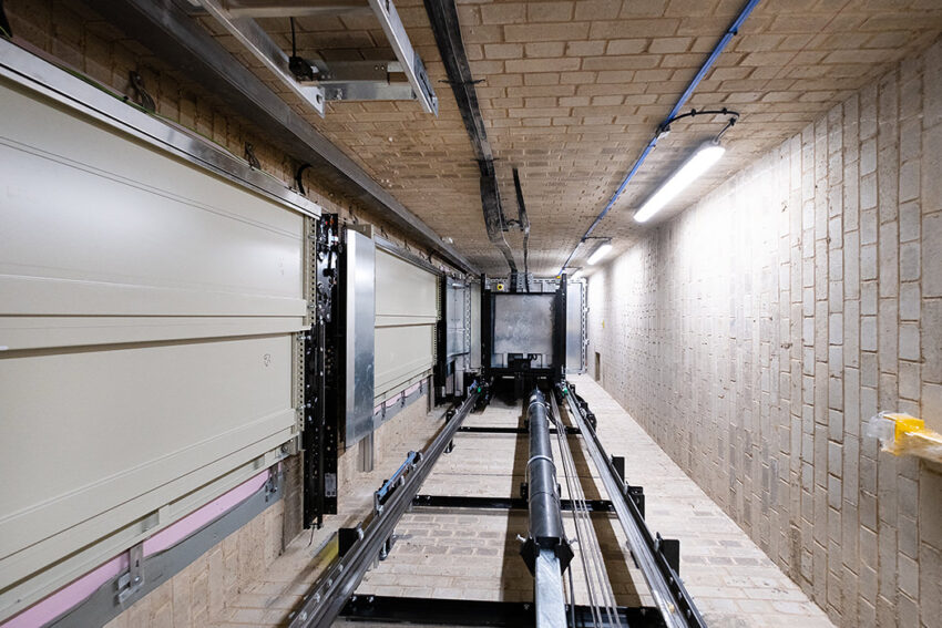 Lift Replacement by MV Lufts at Crusoe court for Anchor Hanover Housing