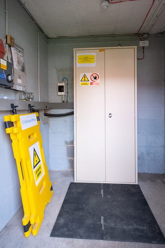 Lift Replacement by MV Lufts at Crusoe court for Anchor Hanover Housing