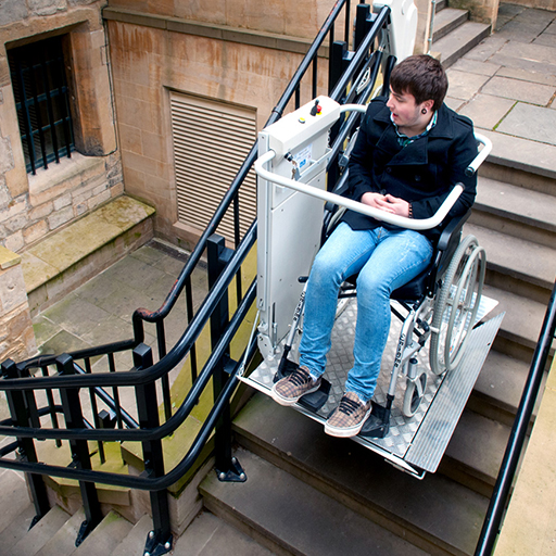 Glass lift installation by MV Lifts