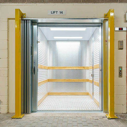 Glass lift installation by MV Lifts