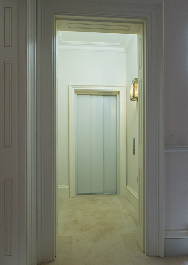 Home Lift Installation in a residential private home