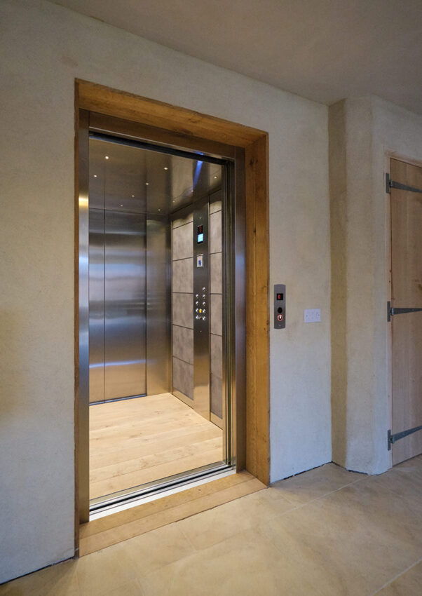 Home Lift Installation in a residential private home