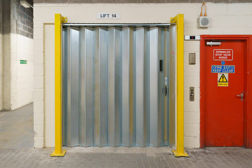 goods lift installation at merry hill shopping centre by MV Lifts