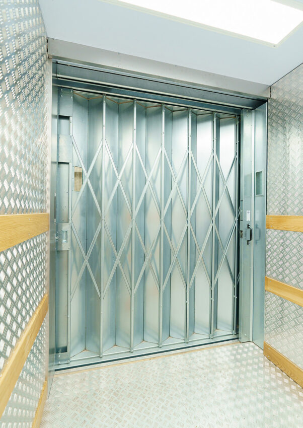 goods lift installation at merry hill shopping centre by MV Lifts
