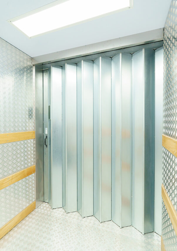 goods lift installation at merry hill shopping centre by MV Lifts