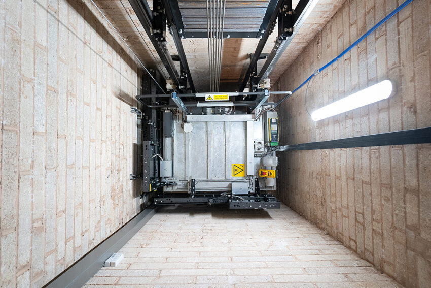 lift installation coventry cathedral installed by MV Lifts