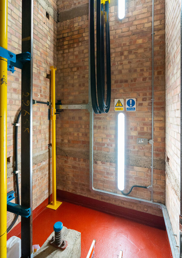 Lift Modernisation derby city center for Derby City Council - works carried out by MV lifts