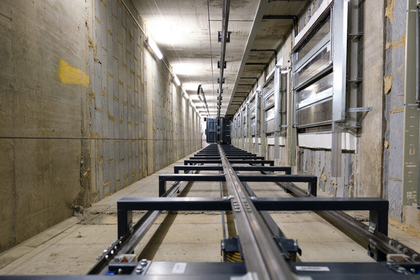 Lift installation central London by MV Lifts