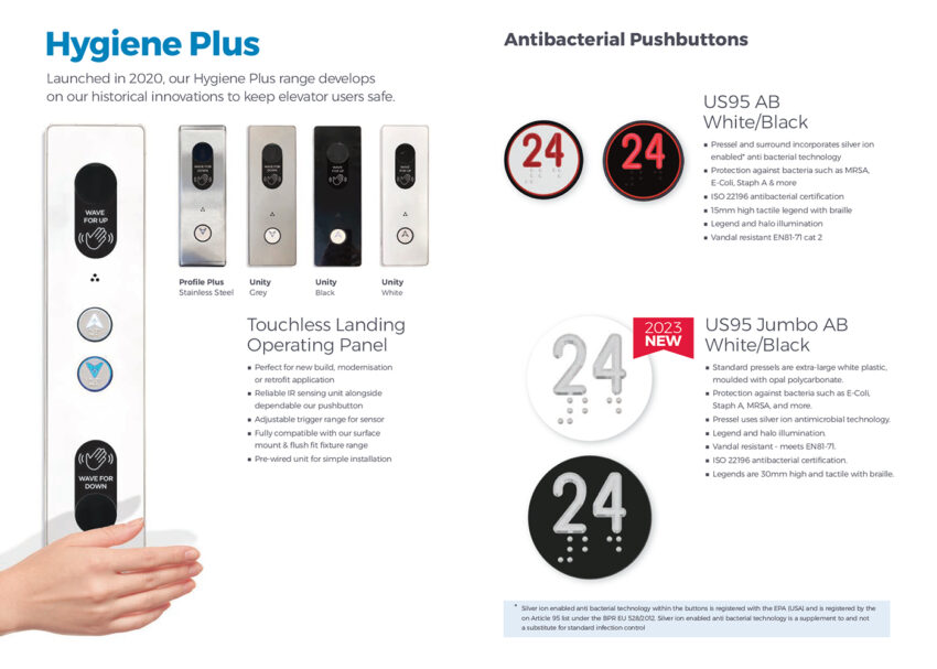 Morris Vermaport Lift Pushbutton options