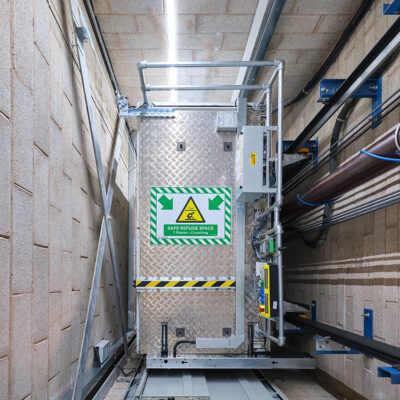 lift car top with car top control